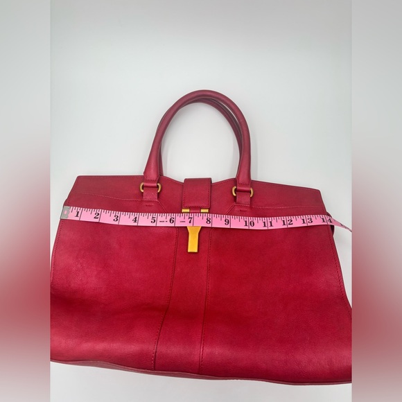 ❤️ Yves Saint Laurent (YSL) Medium Cabas ChYc Tote Bag A210E9ME9 - Picture 4 of 16